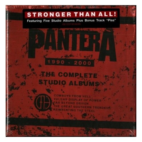 Компакт-Диски, Rhino Records, PANTERA - THE COMPLETE STUDIO ALBUMS 1990-2000 (5CD)