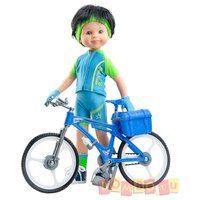 Куклы Paola Reina PR4659 Кукла Кармело велосипедист