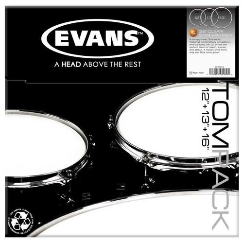 Пластик для барабана Evans ETP-G2CLR-S пластик для барабана evans etp onx2 s