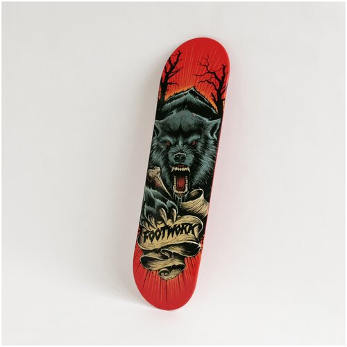 фото Дека footwork carbon wolf attack, размер доски 8,0