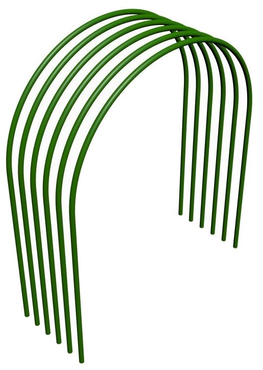 Greengo Дуги для парника, металл в кембрике 3 м, d = 10 мм, набор 6 шт, Greengo