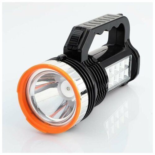 Фонарь ручной аккумуляторный, 2 режима, 11 LED, 17 х 9.5 х 7.3 см, микс