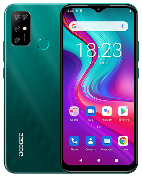 Смартфон DOOGEE X96 Pro 4/64 ГБ, Тропический зеленый