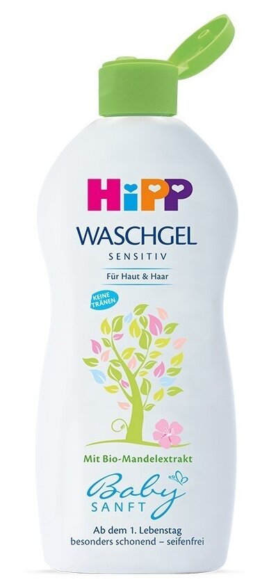 HiPP Детский гель для купания для тела и волос