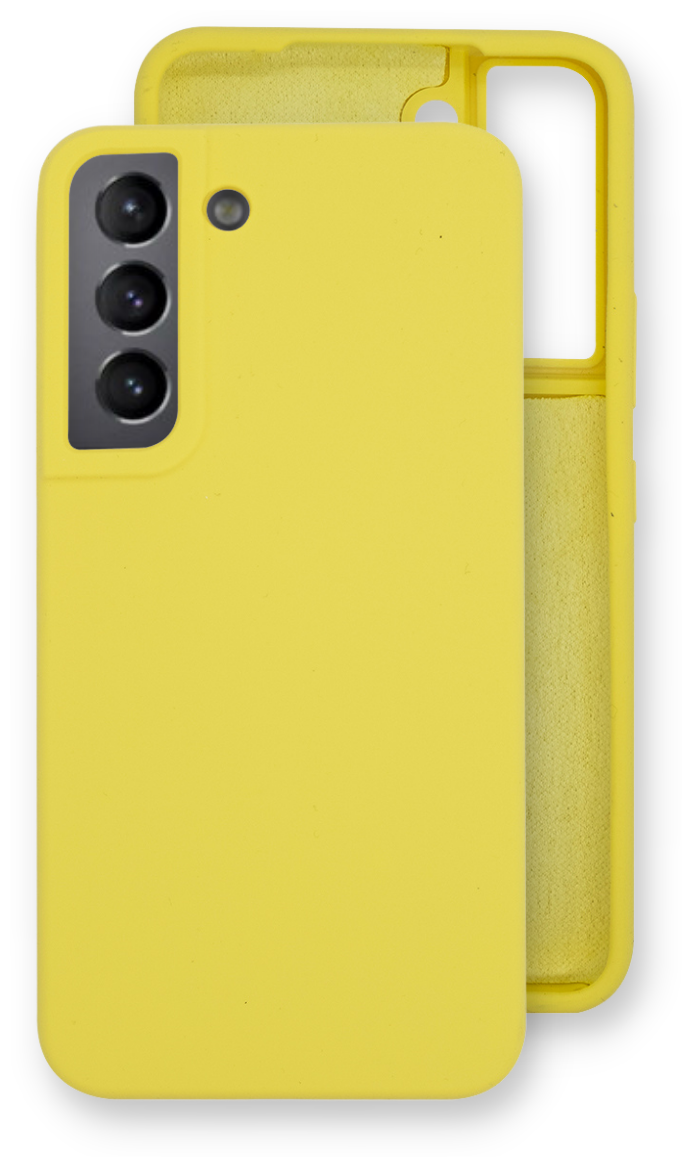 Чехол Silicone Cover для Samsung Galaxy S22 / Накладка / Бампер на Самсунг С22 / №45