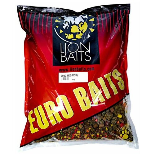 lion baits spod mix fruit фрукты 5 кг LION BAITS SPOD MIX Fish (Рыбный) 5 кг