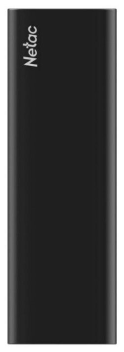 Внешний накопитель SSD Netac 128Gb Z SLIM (USB3.2, up to 520/480MBs, Black) (NT01ZSLIM-128G-32BK)
