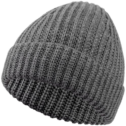 Шапка teplo, размер One Size, серый шапка converse размер one size серый