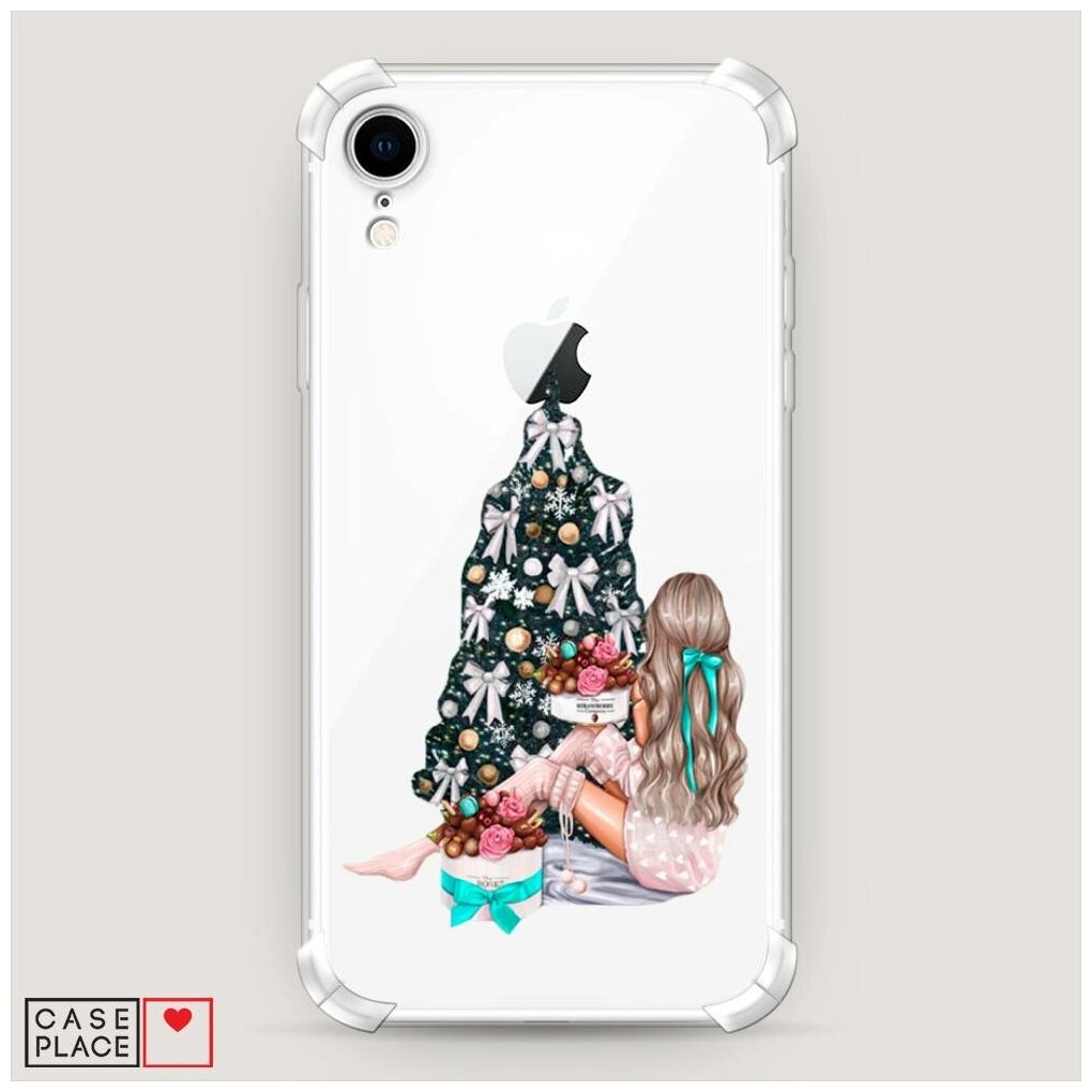 Противоударный силиконовый чехол "New Year" на Apple iPhone XR (10R) / Айфон Икс Р