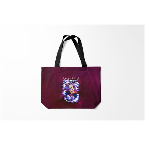 фото Сумка-шоппер / 46х35 см / аниме / клинок рассекающий демонов иноске хашибира kimetsu no yaiba burnettie