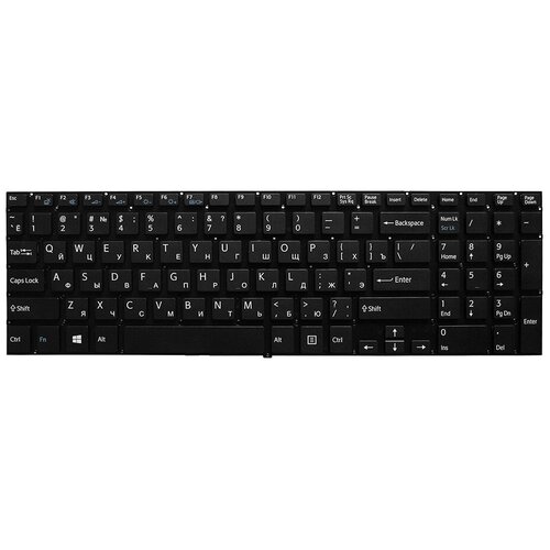 Клавиатура для ноутбука Sony Vaio Fit 15 SVF15 SVF152 SVF1521E1RBRU3 SVF1521J1RBRU3 pn 149240561RU 9ZNAEBQ00R NSK-SN0BQ 165000₽