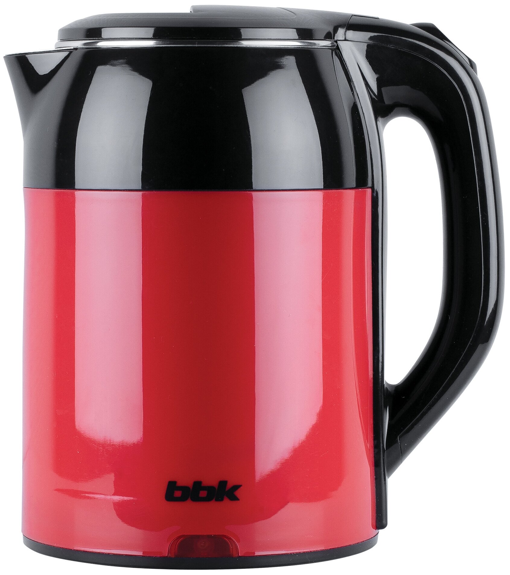 Чайник металлический 1,7л BBK, арт. EK1709P, черный/красный, 2000Вт - фотография № 2