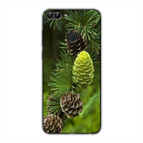 фото Силиконовый чехол "лес 13" на huawei p smart / хуавей п смарт case place