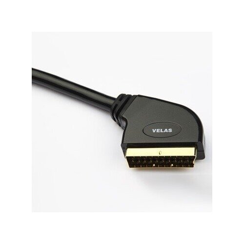 Кабель видео SCART - SCART Velas VSC-S1.0 1.0m