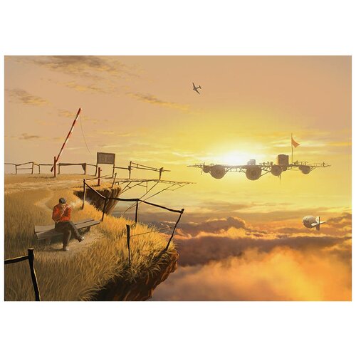 Интерьерный постер на стену картина для интерьера в подарок плакат 