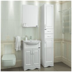 Мебель для ванной СанТа Верона 50 (тумба с раковиной + зеркало)