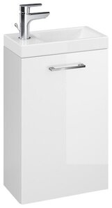 <b>Тумба</b> <b>с</b> <b>раковиной</b> Cersanit Lara 40 белая <span>конструкция: подвесная, материал корпуса: ЛДСП, материал фасада: МДФ</span>