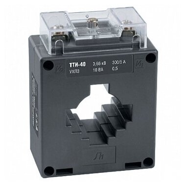 Трансформатор тока ТТИ 400/5А 5ВА, кл. т. 0,5 | код. ITT30-2-05-0400 | IEK (10шт. в упак.)