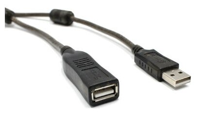 Активный кабель USB 2.0 удлинитель 20 метров с усилителем