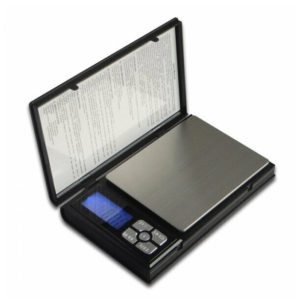 Портативные электронные весы Notebook от 0,1 до 2000 гр.