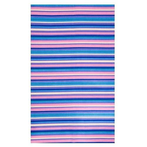 фото Полотенце кухонное "мари санна" рогожка, полосы сирень; размер 45 х 73 ночь нежна