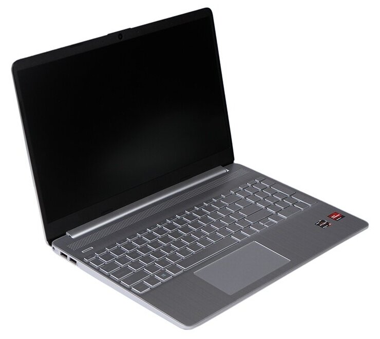 Ноутбук HP 15S-EQ2047UR 4L5U0EA 5500U 2100 МГц 156 Cенсорный экран нет 1920x1080 8Гб DDR4 3200 МГц SSD 512Гб нет DVD AMD Radeonда Windows 10 Home серебристый 174 кг 4L5U0EA