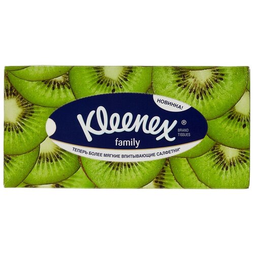 Kleenex Салфетки универсальные Family белые 2 слоя, 150 шт. G-B-215737005