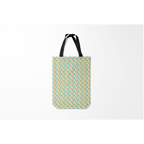 фото Сумка-шоппер / 31х42 см / популярные иллюстрации / узоры childrens motives burnettie