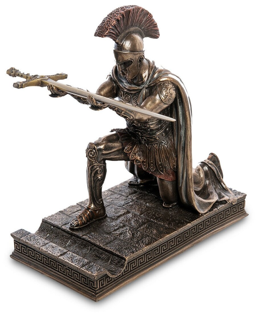 фото WS-1024 Статуэтка с ножом канцелярским Римский воин