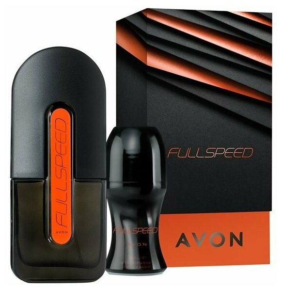 Парфюмерно-косметический набор "Full Speed для него" AVON. Туалетная вода Full Speed для него (75 мл) + Дезодорант с шариковым аппликатором (50 мл)