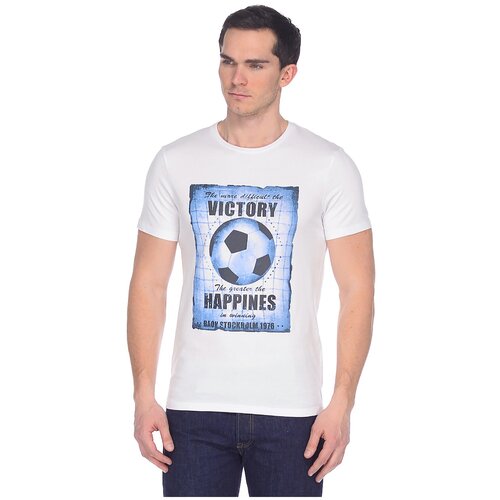 фото Футболка кор.рук. baon футболка с футбольным принтом (арт. baon b738040)