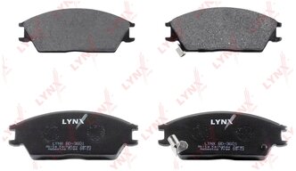 Дисковые тормозные колодки передние LYNXauto BD-3601 для Hyundai (4 шт.)