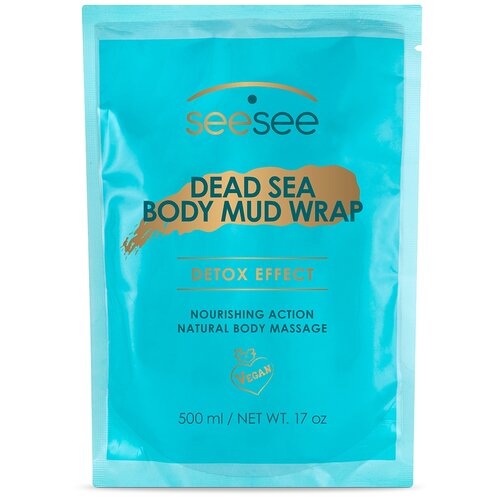 SeeSee Грязь для тела Dead Sea Body Mud Wrap, 500 мл