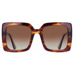 Солнцезащитные очки Mark O'Day Croisette Striped Brown - изображение