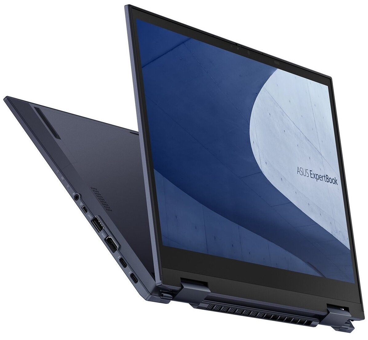 14 Ноутбук ASUS ExpertBook B7 Flip B7402FEA-L90661X 2560x1600 Intel Core i5-1155G7 25 ГГц RAM 16 ГБ SSD 512 ГБ Intel Iris Xe Graphics Windows 11 Pro 90NX0481-M00KX0 черный