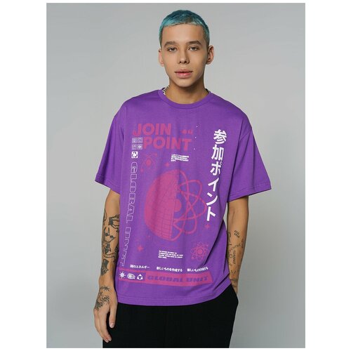 фото Футболка твое 82398 размер s, фиолетовый