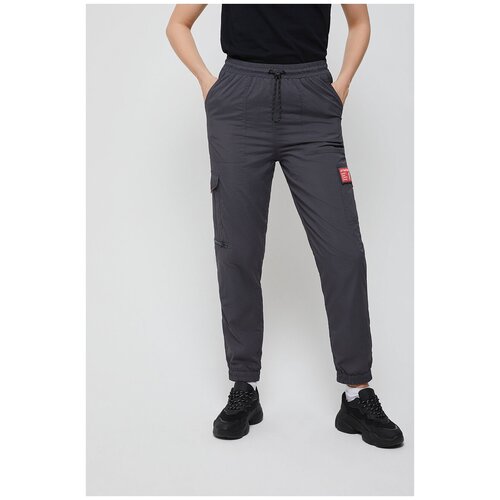 фото Брюки sela, размер xs, темно-серый