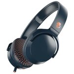 Наушники проводные накладные Skullcandy RIFF ON-EAR W/TAP TECH черно-коралловые в крапинку - изображение