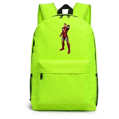 Рюкзак Железный человек (Iron man) зеленый №1 рюкзак халкбастер iron man зеленый 3
