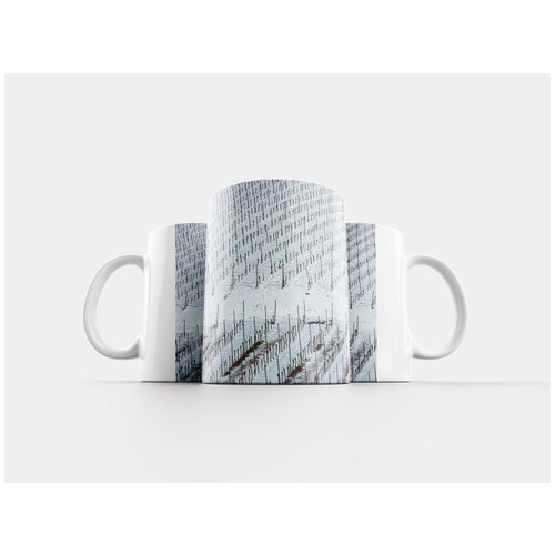 фото Кружка "виноградник, зима, nierstein" 320 мл lotsprints