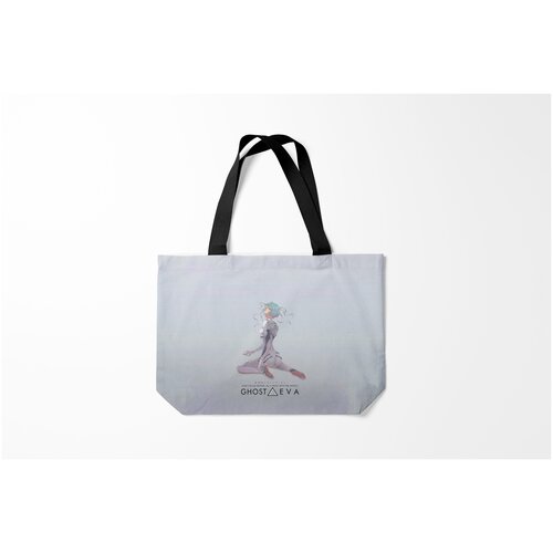 фото Сумка-шоппер / 46х35 см / аниме / призрак в доспехах ghost in the eva burnettie