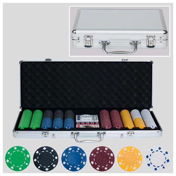 Набор для покера на 500 фишек без номинала FG-500 KNP-FG-500