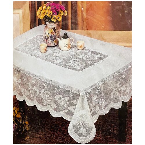 Скатерть ПВХ 150х230, бежевая