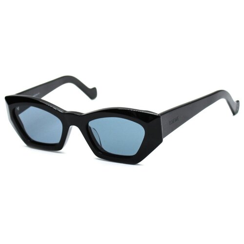 фото Солнцезащитные очки loewe, узкие, оправа: пластик, для женщин, черный