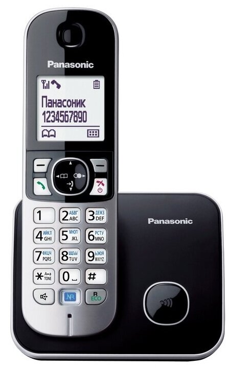 Радиотелефон Panasonic KX-TG6811RUM серый