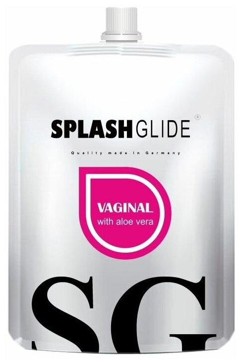 Splashglide Ухаживающий лубрикант на водной основе Splashglide Vaginal With Aloe Vera - 100 мл.