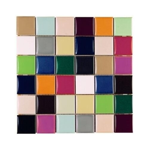 Мозаика керамическая (глянцевая) Equipe ceramica Logos mosaic mistral 30,5х30,5 см 5 шт