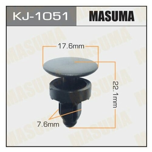 фото Зажим, молдинг / защитная накладка для honda cr-v i, lagreat (производитель: masuma kj-1051)