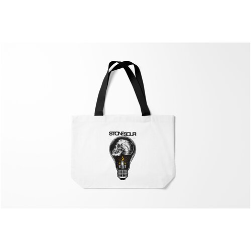 фото Сумка-шоппер / 46х35 см / рок / разный stone sour burnettie