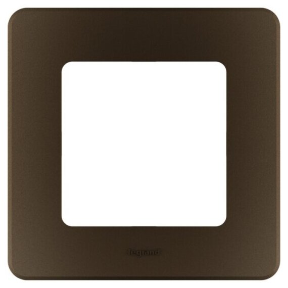 Рамка Legrand INSPIRIA 1 пост бронза
